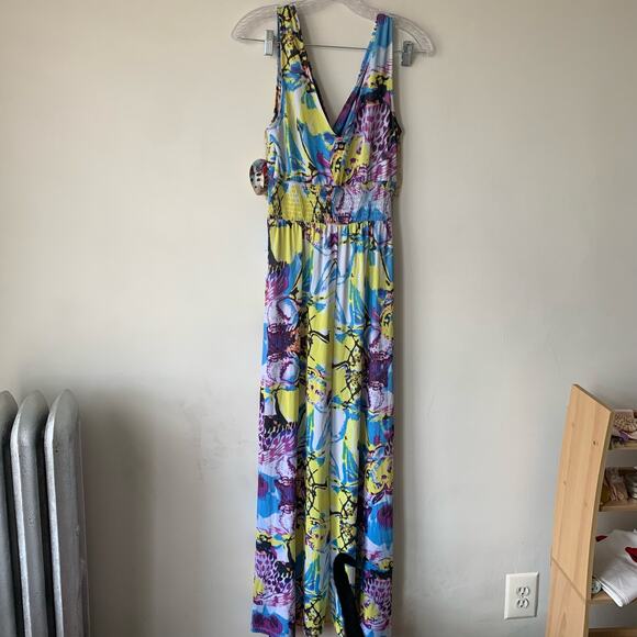 NEW  Y2K Apple Bottoms Dress Bright Print Size Small NWT VTG - Picture 6 of 6